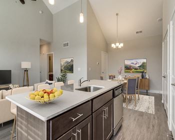 Hickory kitchen
